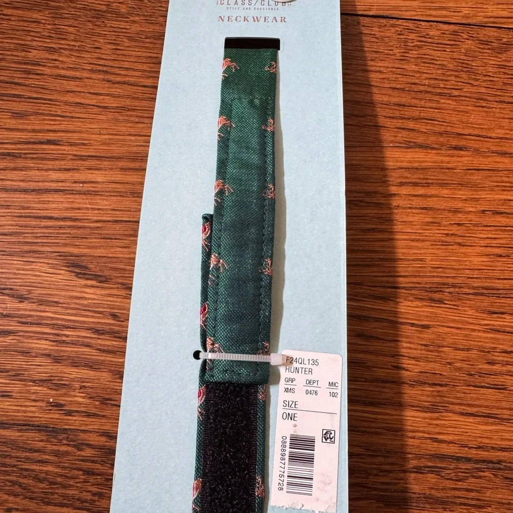 Pair of Class Club Deer Patterned Boys Ties